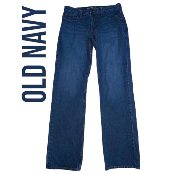Old Navy Men’s Regular Actual (35x33) Blue Jeans 36x34 - Picture 1 of 11